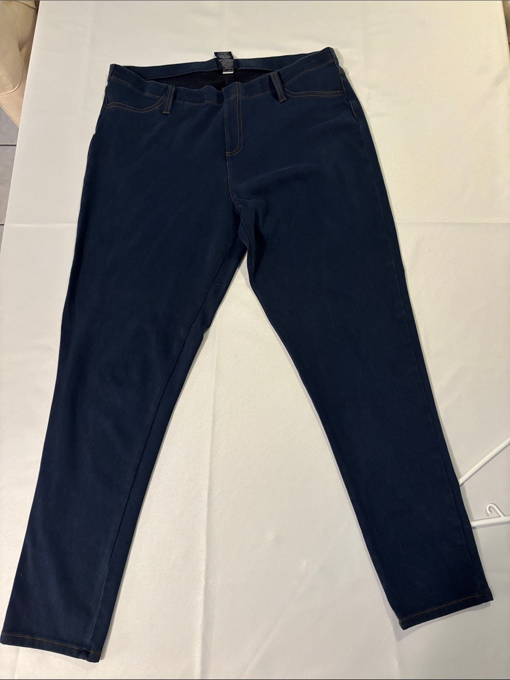 Faded Glory Women’s Slim Straight Jeggins in Dark Blue